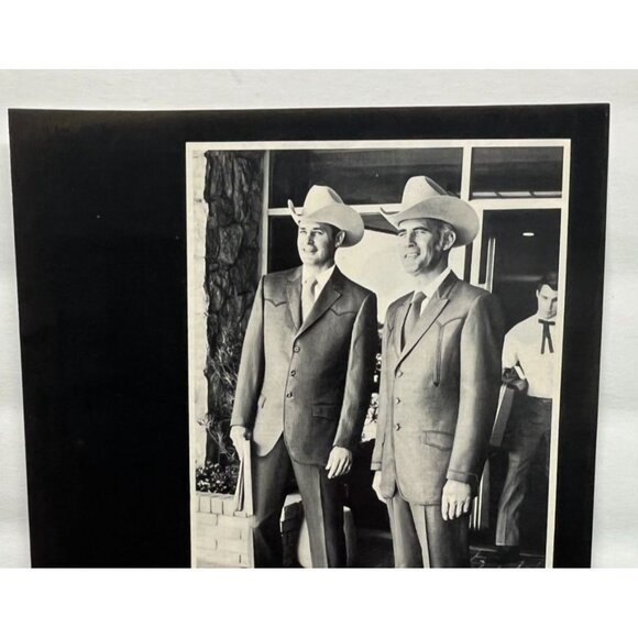 Lasso Western Wear Vintage Print Ad 1970s Cowboy Suits Texas Americana Rancher - Picture 4 of 6